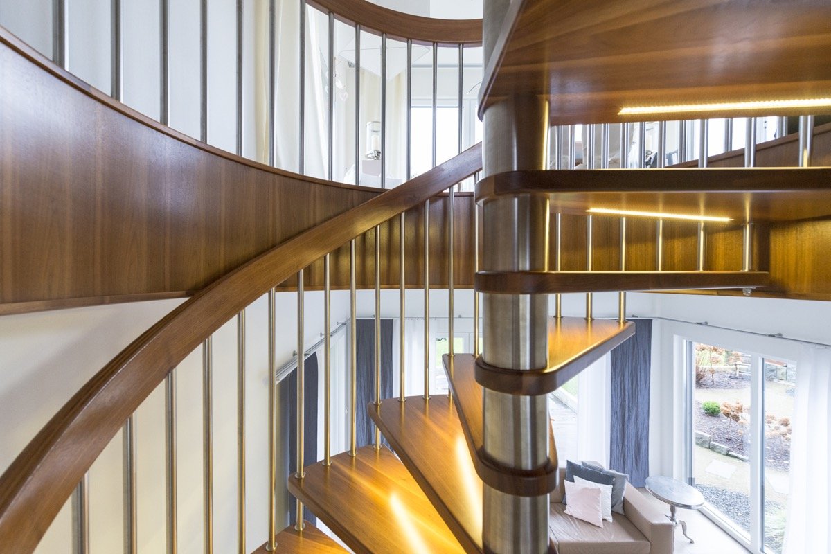 Wendeltreppen vom Treppenbauer aus Fulda / Gatterdam-Treppen