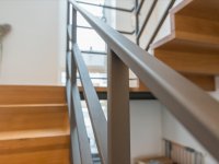 Treppengeländer mit Eisenglimmer